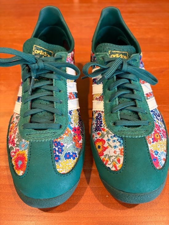 adidas Shoes - adidas x liberty green floral Embroidered Sneakers